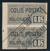 O COLIS POSTAUX - O - N°19 - 0,05 Noir - Paire Vertic. - ND - TB - Ongebruikt