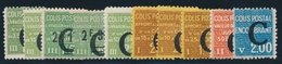 ** COLIS POSTAUX - ** - N°108/18 Sf N°109 - TB - Neufs