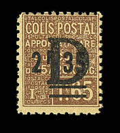 ** COLIS POSTAUX - ** - N°131 - 2F35 Sur 1f65 Brun Sur Jaune - Signé - - Mint/Hinged