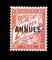 ** COURS D'INSTRUCTION - TIMBRES TAXE - ** - N°41 CI1 - 2F Orange - TB - Corsi Di Istruzione