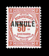 ** COURS D'INSTRUCTION - TIMBRES TAXE - ** - N°43 CI1, 44 CI2, 46 CI2, 47 CI1 - TB - Cours D'Instruction