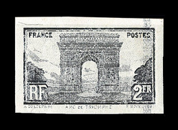 ** ESSAIS - ** - N°260 - Arc De Triomphe - En Noir - ND - Signé Calves - Unused Stamps