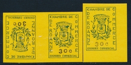 ** TIMBRES DE GREVE (REF. MAURY) - ** - N°14, 14a - TB - Andere & Zonder Classificatie