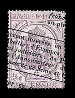 O TIMBRES JOURNAUX - O - N°10 - 5c Lilas -signé Calves Et Brun - TB - Zeitungsmarken (Streifbänder)