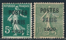 (*) PREOBLITERES - (*) - N°24/25 - Le N°24 Signé - TB - 1893-1947