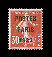 ** PREOBLITERES - ** - N°32 - Signé Calves - TB - 1893-1947