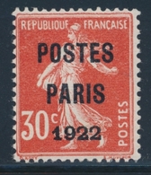 (*) PREOBLITERES - (*) - N°32 - 30c Rouge - Décentré - Sinon TB - 1893-1947