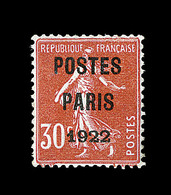 (**) PREOBLITERES - (**) - N°32 - Signé - TB - 1893-1947