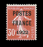 (*) PREOBLITERES - (*) - N°38 - 30c Rouge - Signé Calves - TB - 1893-1947