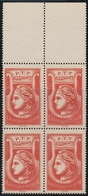 ** TIMBRES DE RADIODIFFUSION - ** - N°2 - Bloc De 4 - BDF Haut - TF - TB - Radiodiffusion