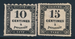 * TIMBRES TAXE - * - N°2/3 - Persé En Ligne - TB - 1859-1959 Nuovi