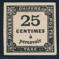 * TIMBRES TAXE - * - N°5 - 25c Noir - TB - 1859-1959 Postfris