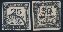 O TIMBRES TAXE - O - N°5/6 - Les 2 Val. - TB - 1859-1959 Mint/hinged