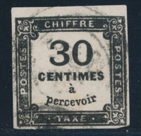 O TIMBRES TAXE - O - N°6 - 30c Noir - TB - 1859-1959 Neufs