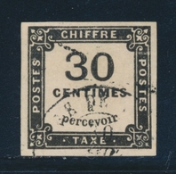 O TIMBRES TAXE - O - N°6 - 30c Noir - Signé - TB - 1859-1959 Postfris