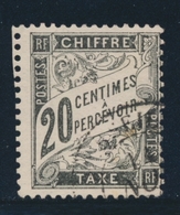 O TIMBRES TAXE - O - N°17 - 20c Noir - TB - 1859-1959.. Ungebraucht