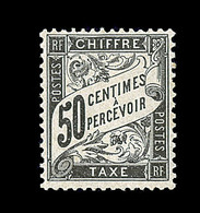 (*) TIMBRES TAXE - (*) - N°20 - Centré - TB - 1859-1959.. Ungebraucht