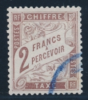 O TIMBRES TAXE - O - N°26 - 2F Marron - TB Centrage - TB - 1859-1959.. Ungebraucht