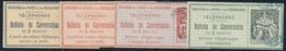 (*) TIMBRES - TELEPHONE - (*) - N°3/6 - TB - Telegraphie Und Telefon