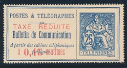 (*) TIMBRES - TELEPHONE - (*) - N°21 - TB - Telegraphie Und Telefon