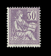 ** VARIETES - ** - N°115a - 30c Violet - Chiffres Déplacés - TB - Unused Stamps