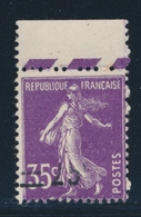 ** VARIETES - ** - N°218 - BDF - Surch Partielle - TB - Unused Stamps
