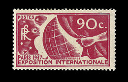 * VARIETES - * - N°326 - Impression Métallique - TB - Unused Stamps