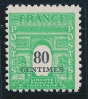 ** VARIETES - ** - N°706 - Impression Double - Signé Calves - TB - Unused Stamps