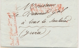 LAC FRANCHISES - LAC - Cons. D'Etat Deux Gal. Caisse D' Amort. (Rge) S/Pli Du 21 Sept. 1807 Du Conseiller D'Etat - Pr Lo - 1801-1848: Vorläufer XIX