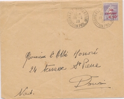 L CA Sur Lettre - L - N°249 Obl Le Havre /Expo Philatélique - 19/5/29 - TB - Briefe U. Dokumente