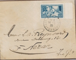 L CA Sur Lettre - L - N°252 - Bdf - Obl Nérac - 14/5/28 (date Dela Veille De La Mise En Vente Officielle )- TB - Storia Postale