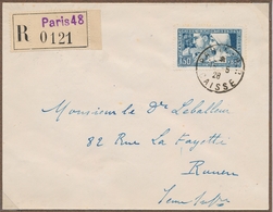 L CA Sur Lettre - L - N°252 Obl Paris /Caisse - Daté Du 1er Jour Officiel De Mise En Vente - 15/5/28 - S/recom. - TB - Briefe U. Dokumente