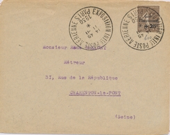 L CA Sur Lettre - L - N°267 Obl Gd Cachet Expo Phil. Intern. PA - Paris 1930 - TB - Brieven En Documenten