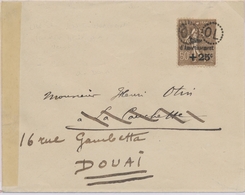 L CA Sur Lettre - L - N°267 Obl 2x "OL" (Origine Locale) Pr La Couchette Et Réexpédiée à Douai 13/14/1931 - Certif. Céal - Briefe U. Dokumente