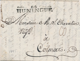 LAC M. POSTALES 19ème Siècle - HAUT-RHIN (Dépt 66) - LAC - 66 HUNINGUE - 1795- TB - Storia Postale