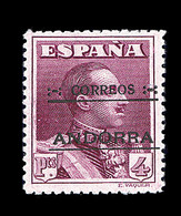 * ANDORRE ESP. - * - Mau N°11A - Dent. 14 - Signé - TB - Unused Stamps