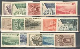 ** MONACO / NON DENTELES - ** - N°200/14 - Sans Surch. Croix Rouge - TB - Other & Unclassified