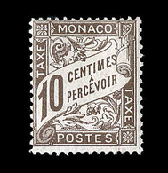 ** MONACO / TIMBRES TAXE - ** - N°4 - TB - Altri & Non Classificati