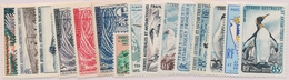 ** T.A.A.F - ** - N°1, 5/6, 8/11, 12/15, 17 - TB - Unused Stamps