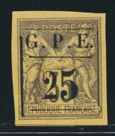 * GUADELOUPE - * - N°2b - Gros "5" - Margé - Signé Calves - TB - Sonstige & Ohne Zuordnung