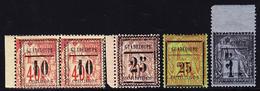 ** GUADELOUPE - ** - N°6/9 - N°7 En Paire BdF - TB - Sonstige & Ohne Zuordnung