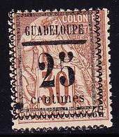 ** GUADELOUPE - ** - N°9- 25c S/30c - TB - Altri & Non Classificati