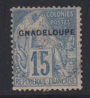 O GUADELOUPE - O - N°19a - Surch. G"N"ADELOUPE - TB - Autres & Non Classés