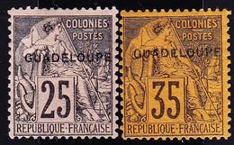 * GUADELOUPE - * - N°21, 23 - TB - Other & Unclassified