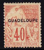 * GUADELOUPE - * - N°24 - 40c Rge Orange - TB - Sonstige & Ohne Zuordnung