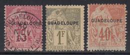 O GUADELOUPE - O - N°24/26 - 3 Val - TB - Other & Unclassified