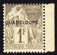 ** GUADELOUPE - ** - N°26 - 1F Olive - BdF - TB - Autres & Non Classés