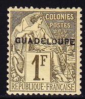 * GUADELOUPE - * - N°26 - 1F Olive - TB - Andere & Zonder Classificatie