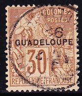 O GUADELOUPE - O - N°30 - 30c Brun- TB - Andere & Zonder Classificatie