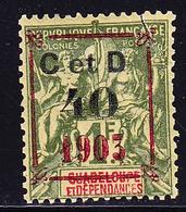 ** GUADELOUPE - ** - N°52 - 40c S/1F -TB - Other & Unclassified
